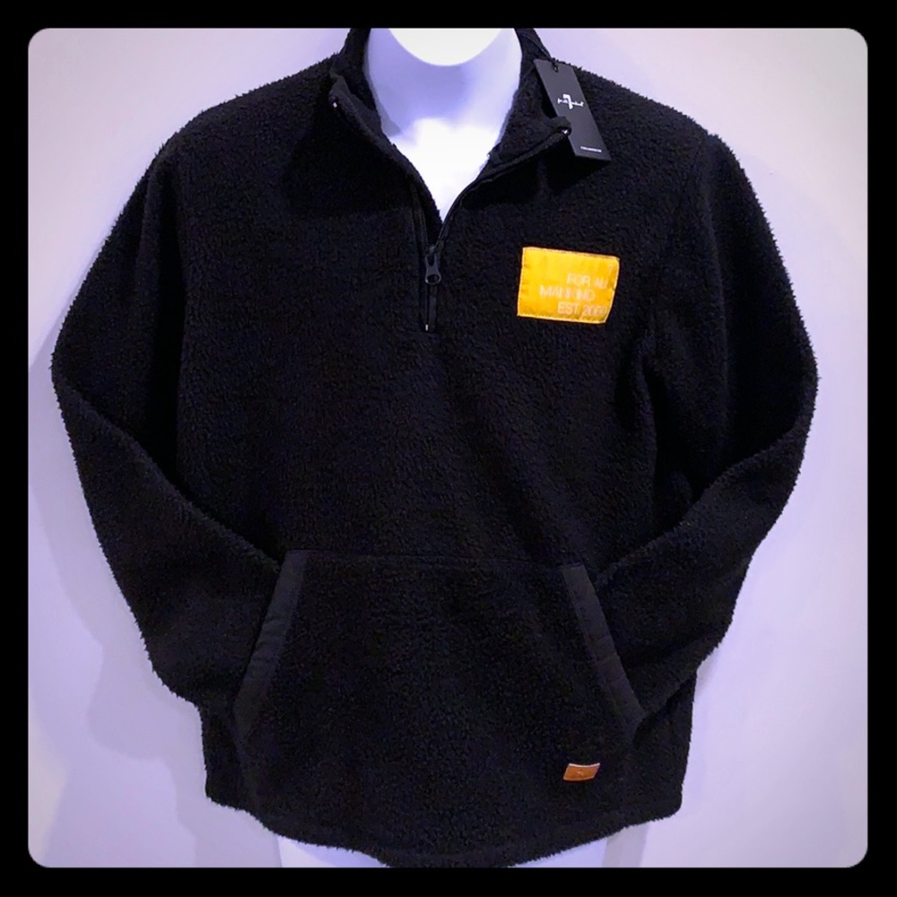 ⭐️NWT 7 For All Mankind Boys M Fleece Pullover